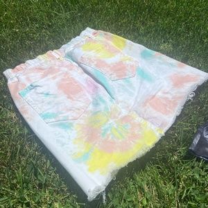 Light Tie-Dye Skirt